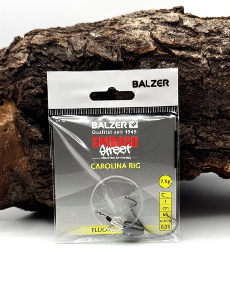 Balzer Shirasu Street Carolina Rig Fluorocarbon Ø 0,28mm 0,33mm 0,35mm