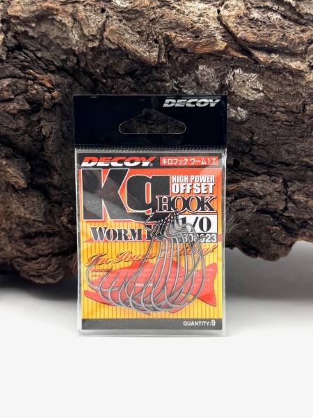 Decoy Kg High Power Offset Hook Worm17 Gr. 2 1 1/0 2/0 3/0