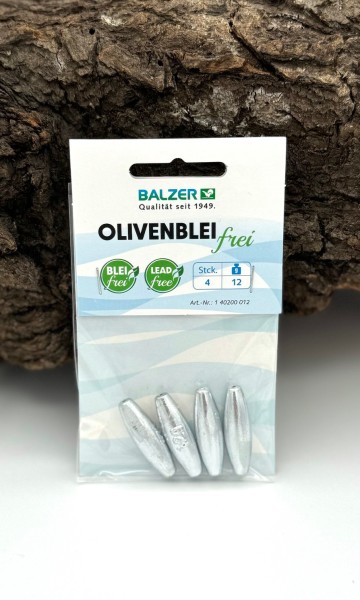 Balzer Olivenblei Bleifrei Non Toxic 6g 12g 16g 20g 30g