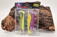 Fox Rage Ultra UV Zander Pro Shad Mixed UV Colours 10cm 10g 3/0 SALE