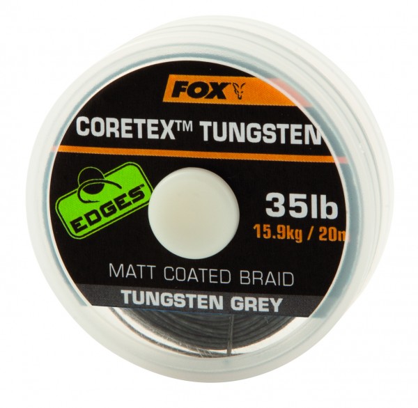 Fox Edges Coretex Tungsten Braid Grey 20m