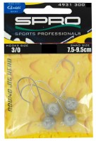 SPRO Round Jig 22 Head 3/0-7g 4 Stück SPRO Round Jig 22 Head 3/0-7g 4 Stück