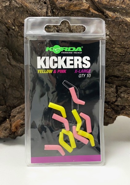 Korda Yellow Pink Kickers X-Large XL 10 Stück