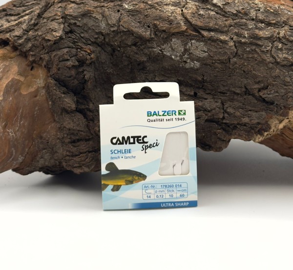 Balzer Camtec Speci Schleie Schwarz 60cm Gr. 6 8 10 12 14