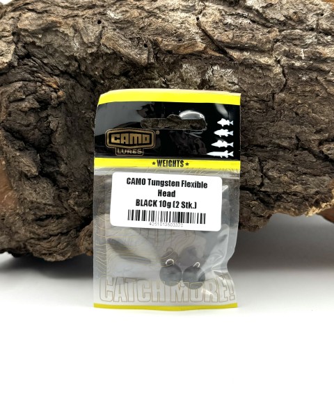 Camo Tungsten Flexible Head Cheburashka Black 2g 5g 7g 10g 14g