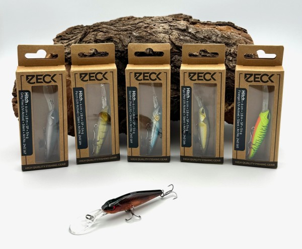 Zeck Hitch Twitchbait 1,8m Lauftiefe 6cm 5,4g 12 Farben