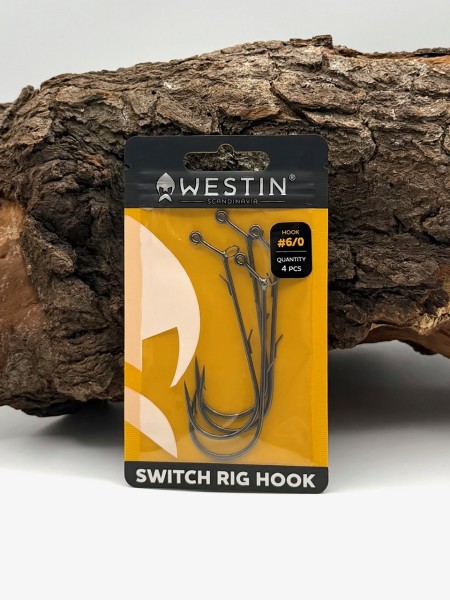 Westin Switch Rig Hook Haken Black Nickel Gr. 1 1/0 2/0 3/0 4/0 6/0