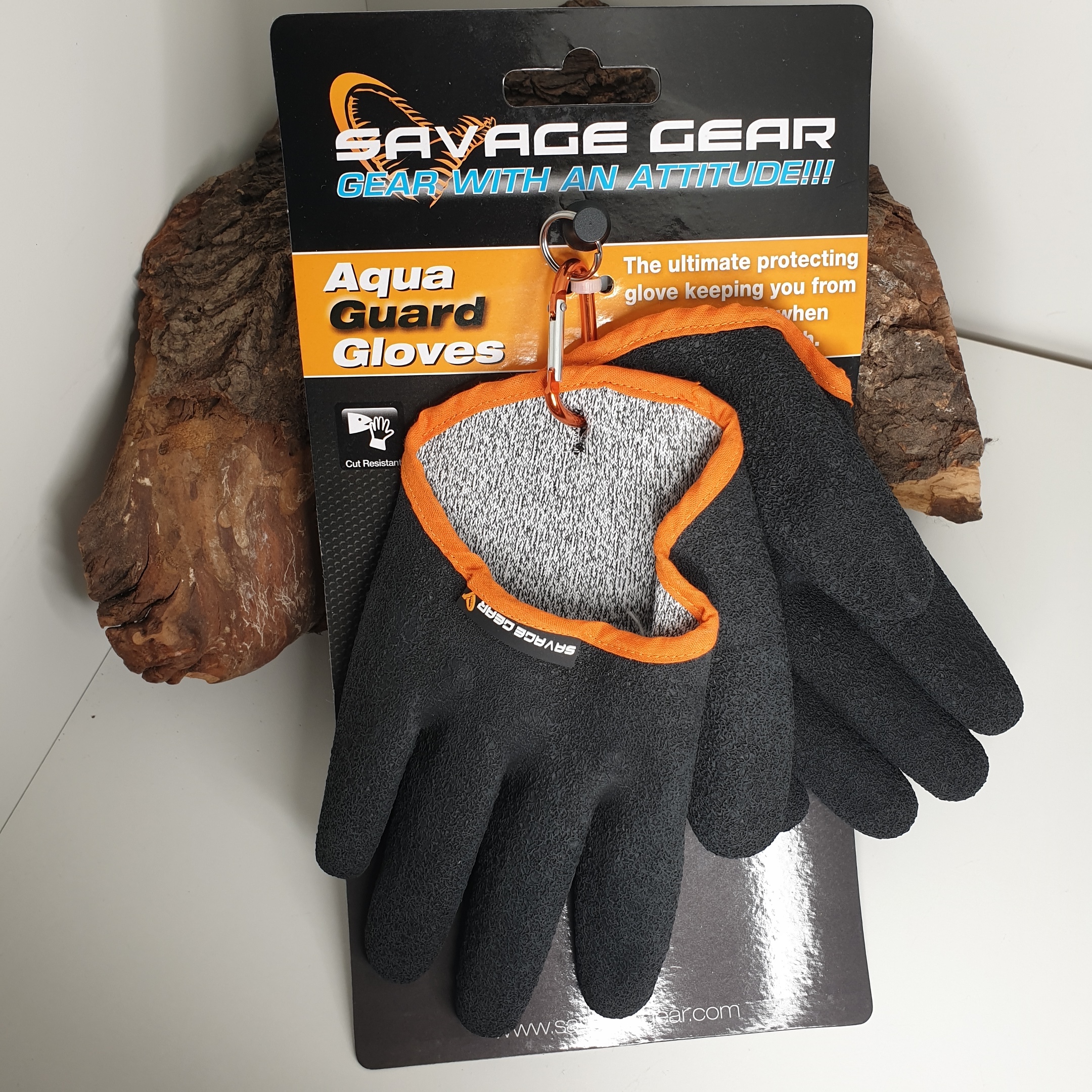 SAVAGE GEAR Protec Gloves M XL Pro Tec Neopren Angler Handschuhe L 