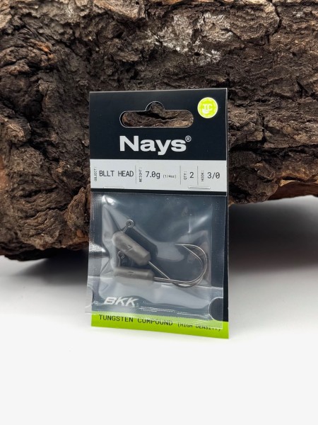 Nays BLLT Tungsten Head 3/0 3,5g 5,0g 7,0g Tube Jighead