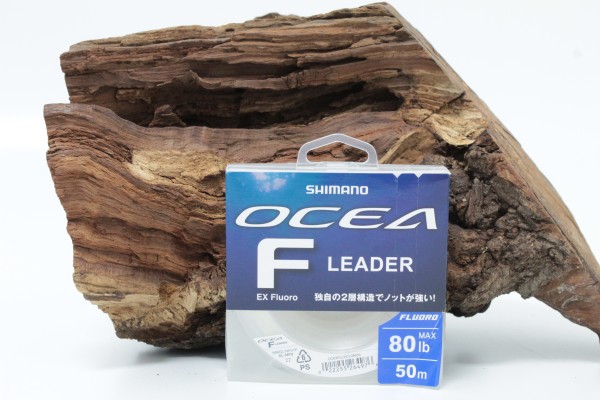Shimano Ocea F Leader EX Fluoro 50m 4lb - 100lb 20m 130lb