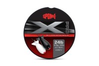 Spomb X Pro Braid Grey 8+1 Geflechtschnur 0,18mm 24lbs 10,9kg 300m Spule