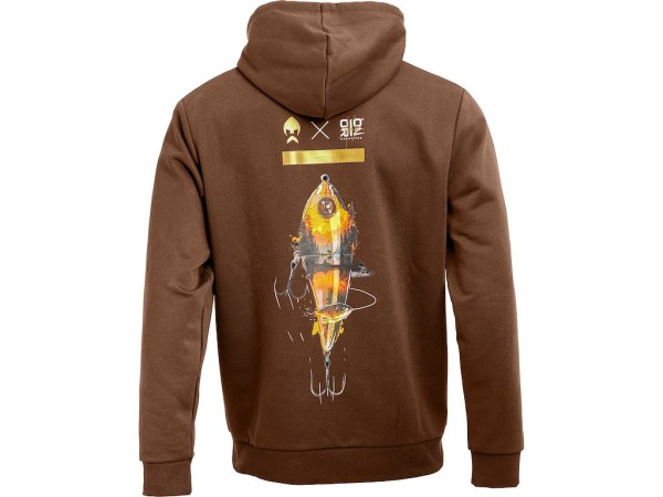 Westin SwimLure Hoodie Dark Brown M L XL XXL XXXL