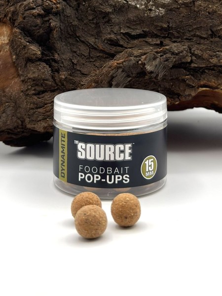 Dynamite Baits The Source Food Bait Po 15mm Pop Ups 40g Dose