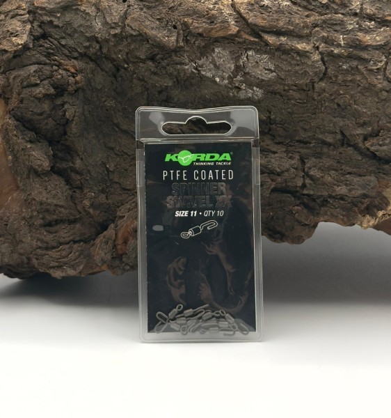 Korda PTFE Spinner Swivel XX Size 11 10 Stück
