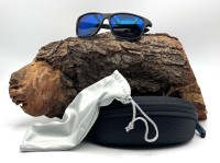 Shimano Eyewear Technium Matte Black & Blue Mirror Polarisationsbrille SALE