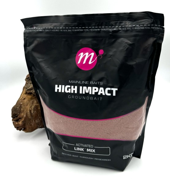 Mainline High Impact Activated Link Mix 2kg Karpfenfutter Groundbait