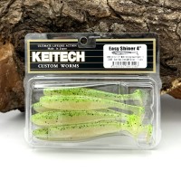 Keitech 4" Easy Shiner Chart Back Green UV AM-Edition 10cm Keitech 4" Easy Shiner Chart Back Green UV AM-Edition 10cm
