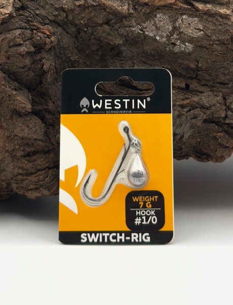 Westin Switch Rig Hook 7g Jig Haken mit Wechselgewicht Gr. 1 1/0