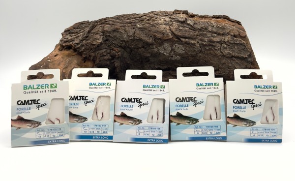 Balzer Camtec Speci Forelle/Sbiro Rot 200cm Gr. 4 6 8 10 12
