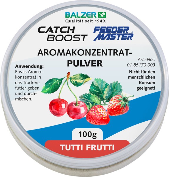 Balzer Catch Boost Aromakonzentrat Pulver 8 Sorten 100g