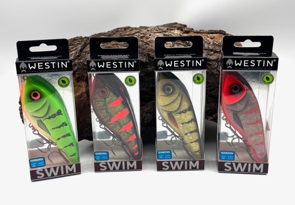 Westin Swim Glidebait 12cm 58g Sinking 3D 4 NEUE Farben