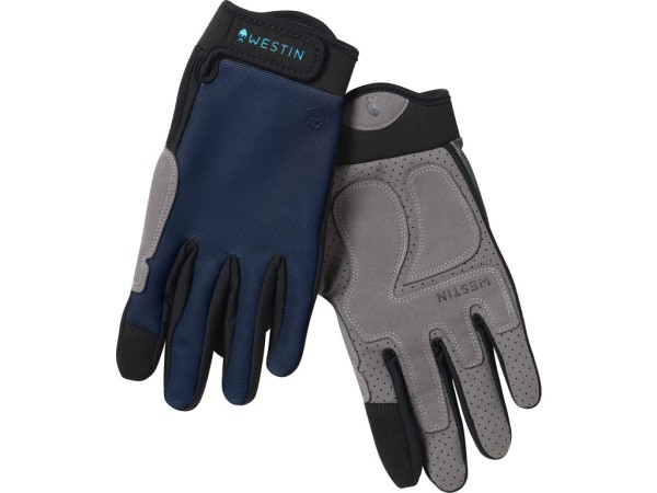 Westin Drip UPF Glove Petrol Blue Handschuhe M L XL 50+ Sonnenschutz