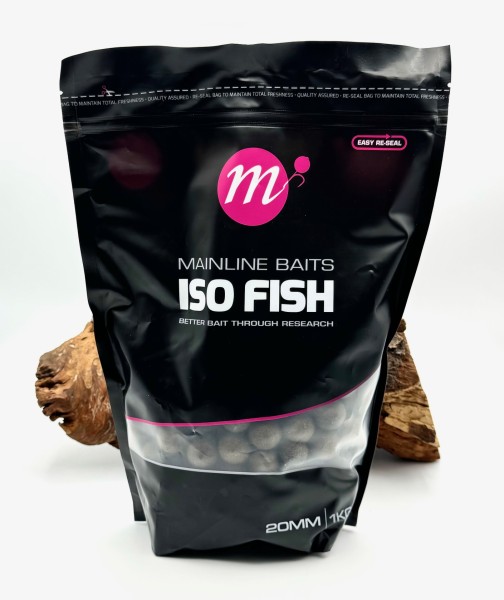 Mainline ISO Fish Boilies 10mm 15mm 20mm 1kg