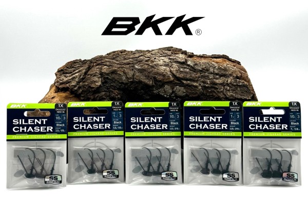 BKK Silent Chaser Draggin' Ned Weedless Black