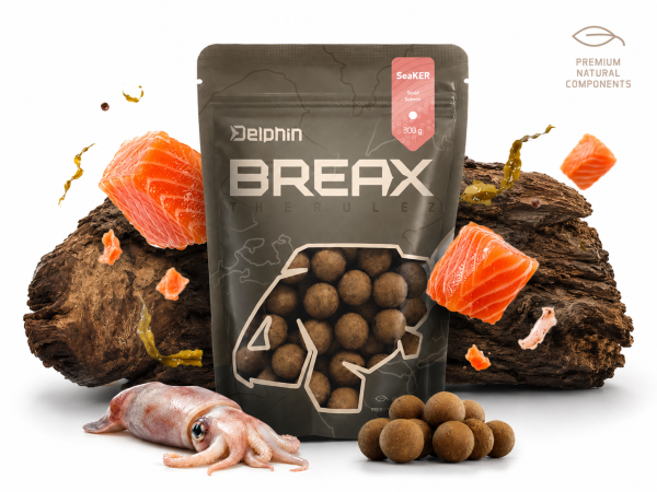 Delphin Breax Boilies SeaKER 16mm 20mm 300g