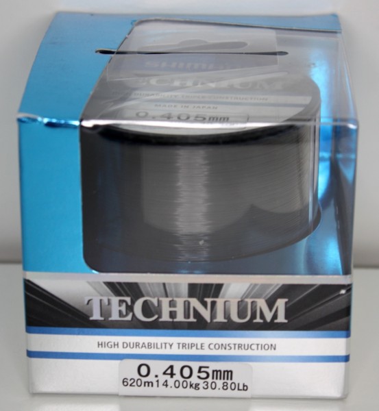 Shimano Technium Black Schwarz Großspule 0,185mm - 0,405mm