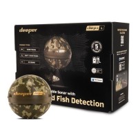 Deeper Smart Sonar Chirp+4 Wireless Sonar KI Fishfinder für iPhone iOS + Android