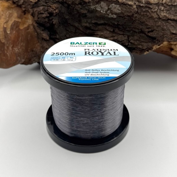 Balzer Platinum Royal 0,28mm 7,90kg 2500m Spule monofile Schnur SALE