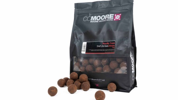 CCmoore Pacific Tuna Boilies 15mm 18mm 24mm 1kg Shell Life Baits