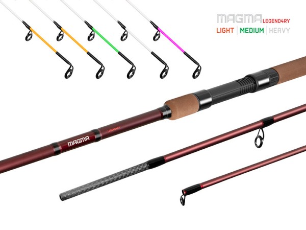 Delphin MAGMA LEGEND4RY LIGHT 3,30m 90g inkl. 5 Spitzen