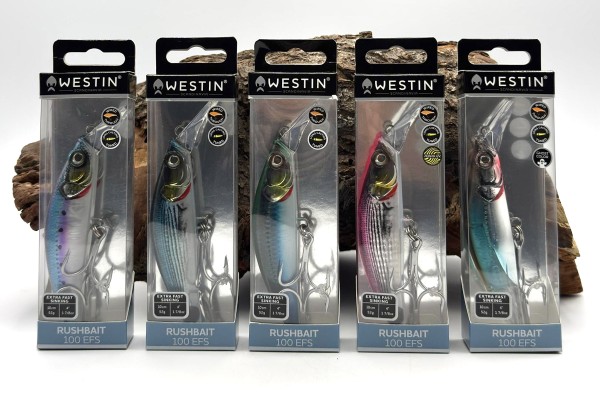 Westin Rushbait 10cm 52g Sinking Meeresköder