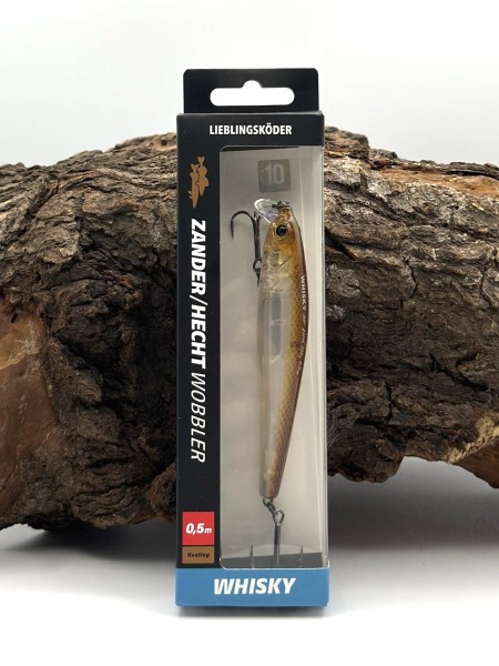 Lieblingsköder Zander/Hecht-Wobbler 10cm 15,0g 0,5m Tauchtiefe Floating 16 Farben