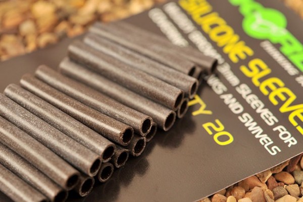 Korda Silicone Sleeves - Muddy Brown