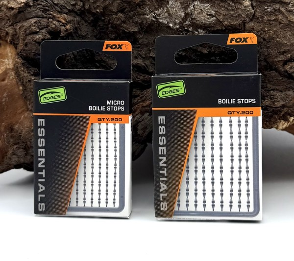 Fox Edges Essentials Boilie Stops Standard & Micro 200 Stück