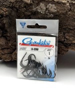 Gamakatsu LS-3310F NS Black Gr. 1 Plättchenhaken 25 Stück
