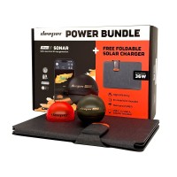 Deeper Power Bundle Limited Edition CHIRP+3 & 36W Solar Charger
