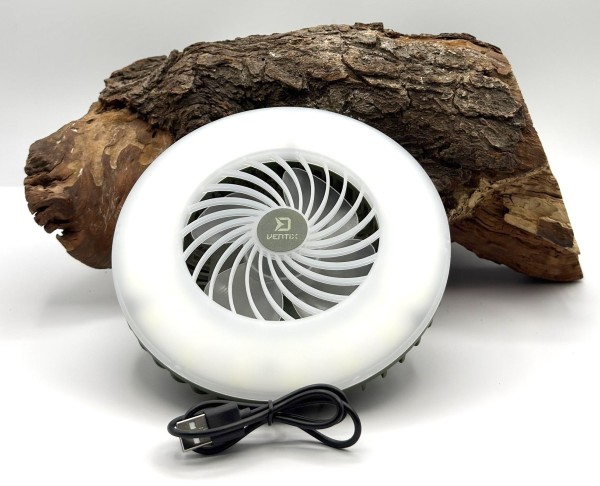 Delphin VENTIX Ventilator mit LED Licht 4400mAh Powerbank