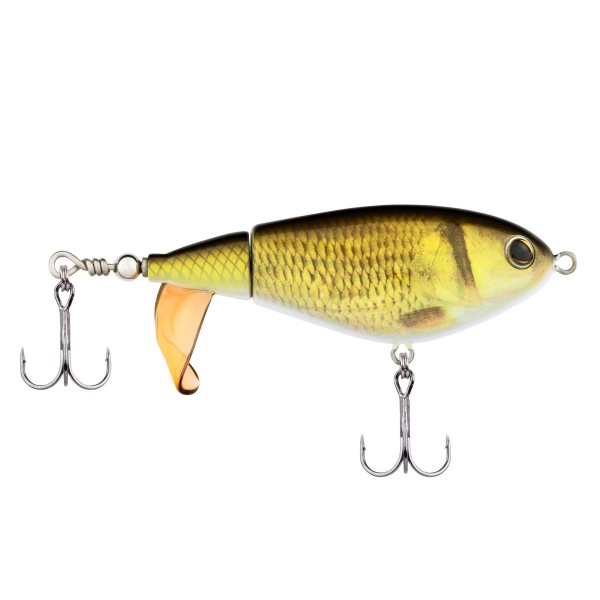 Berkley Choppo Topwater 75mm 15g 10 Farben Proppelerschwanz
