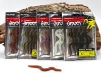 Balzer Shirasu Street Wiggle Worm 8cm Floating Wurm 5 Farben
