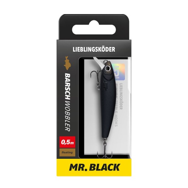 Lieblingsköder Barschwobbler 50mm 3,8g 0,5m Tauchtiefe Floating 16 Farben