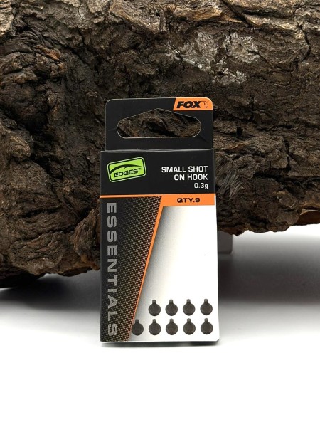 Fox Edges Essentials Shot On The Hook – small 0,3g & large 0,5g