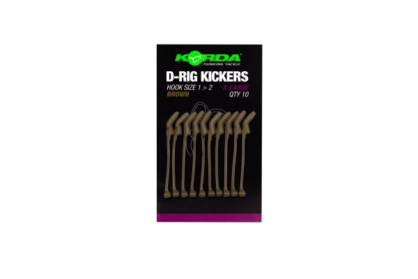 Korda Kickers D Rig in S, M, L und XL Brown