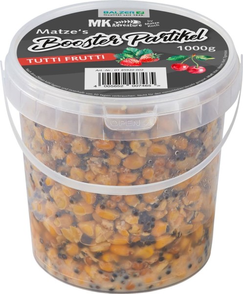 Balzer MK Matze’s Booster Partikelmix Scopex, Tutti Frutti, Stinktier, 1000g