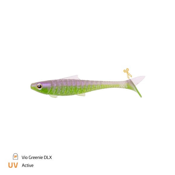 Zeck Baby Rippler 10cm 6,8g 4 Stück 12 Farben by Uli Beyer