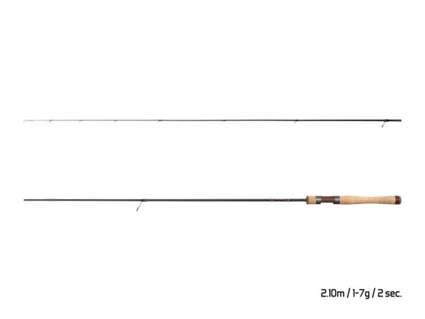 Delphin TROUTERA SoftLURE 2,10m 1-7g Forellenrute 2-teilig