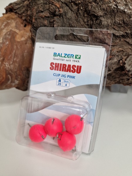 Balzer Shirasu Clip Jig Cheburashka 5g 10g 12,5g 15g 25g 30g Set pink